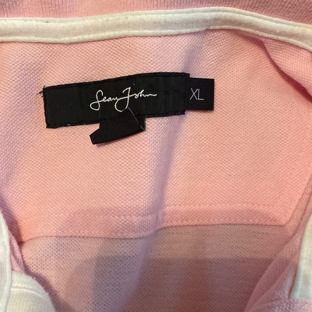 Men’s pink Sean John Polo size XL